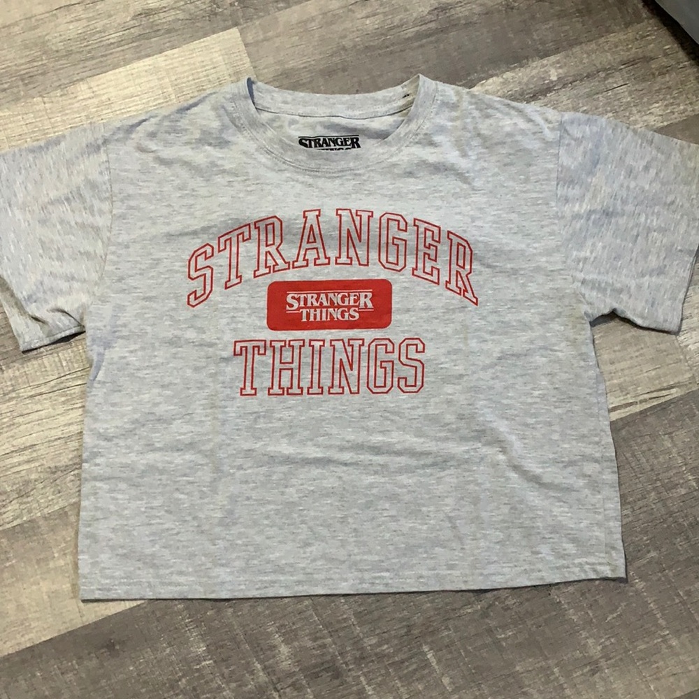 Stranger things crop top